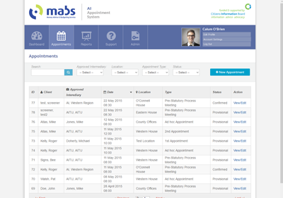 MABS AI Appointments System