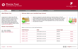 Engine provide a Licensing Extranet to the HPRA