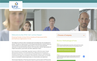 Disclosure of Transfers of Value System for the IPHA